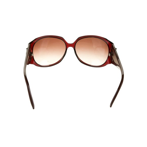 Burgundy Christian Dior Frou FrouF Oversized Sunglasses with Crystals - Picture 3 of 9